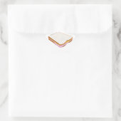 Der Ham Sandwich Stern-Aufkleber (Tasche)