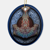 Der Hammer-Anhänger/Verzierung des Thors Keramik Ornament (Links)