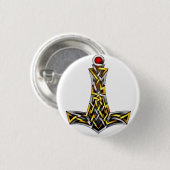 Der Hammer des Thors Button (Vorne & Hinten)