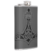 Der Hammer des Thors (grau) Flachmann (Rechts)