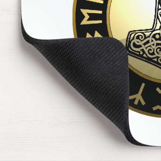 Der Hammer des Thors Mousepad (Ecke)