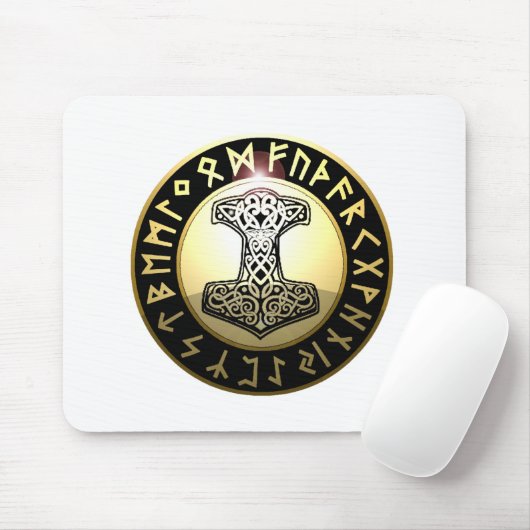 Der Hammer des Thors Mousepad (Mit Mouse)