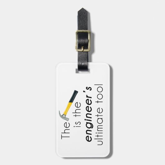 Der Hammer Gepäckanhänger (Vorderseite vertikal)