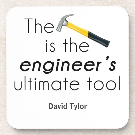 Der Hammer Getränkeuntersetzer (Vorderseite)