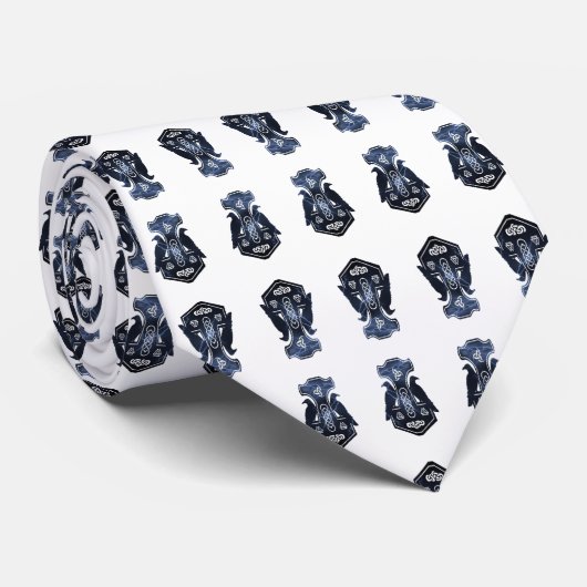 Der Hammer-Hals-Krawatte Blitzthors Krawatte (Gerollt)