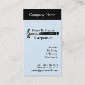 Der Hammer-Reparatur-Mann-Dienstleistungen des Visitenkarte (Vorderseite)