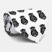 Der Hammer Skandinavierthors mit Raben Krawatte (Gerollt)