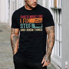 Der Hammer T - Shirt, Handyman Shirt, ich reparier T-Shirt