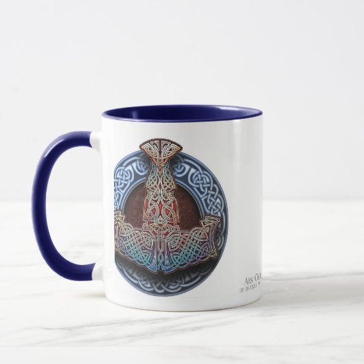 Der Hammer-Tasse des Thors Tasse (Links)