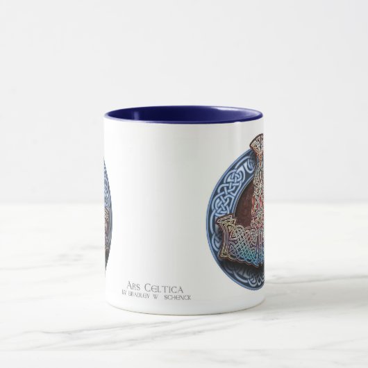 Der Hammer-Tasse des Thors Tasse (Zentrum)