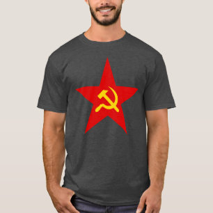 Der Hammer und der Sichelstern - v2 (rot) T-Shirt