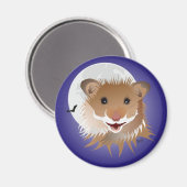 der Hamster, mein kleiner Freund Magnet (Vorderseite/Rückseite)
