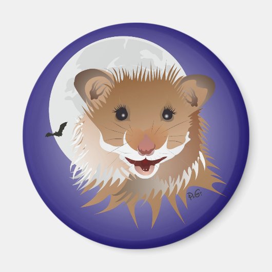 der Hamster, mein kleiner Freund Magnet (Vorne)