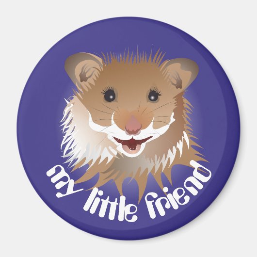 der Hamster, mein kleiner Freund Magnet (Vorne)
