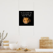 Der Hamster Poster (Küche)