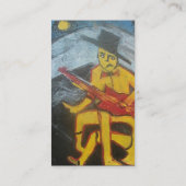 DER HANDLESS GITARRIST VISITENKARTE (Rückseite)