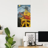 DER HANDLUNGSLOSE GITARIST POSTER (Heimbüro)