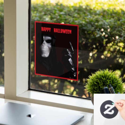 Der Handschuh - Fensteraufkleber (Büro)