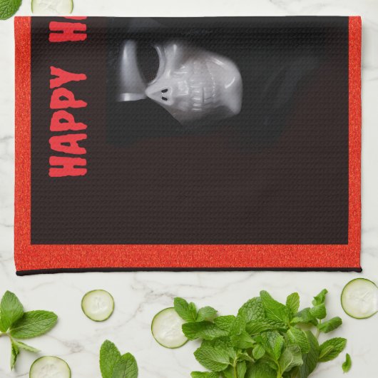 Der Handschuh - Geschirrtuch (Gefaltet)