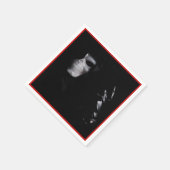 Der Handschuh - Serviette (Ecke)