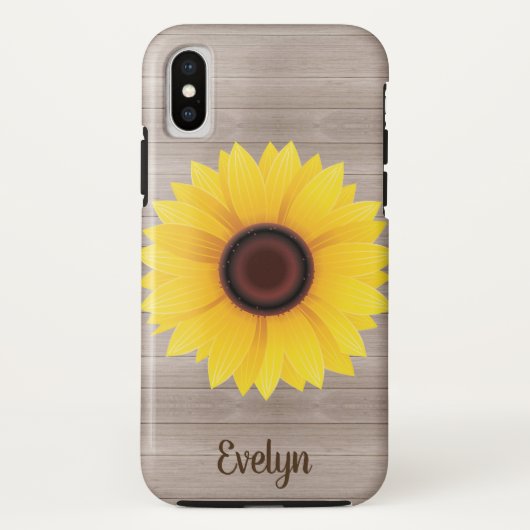 Der Handy-Fall der Sonnenblume-Frauen Case-Mate iPhone Hülle (Rückseite)