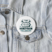 Der Handyman ist angekommen Button (Beispiel)