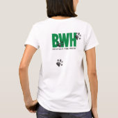 Der Hanes der Frauen T-Shirt (Rückseite)