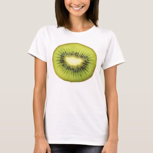 Der Hanes der Kiwi-Frauen Nano-T - Shirt (Vorderseite)