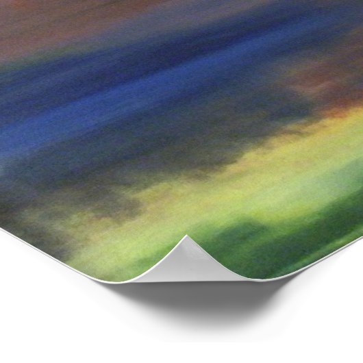 Der hängende Junge Poster (Ecke)