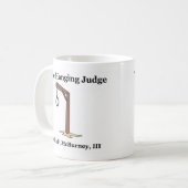 Der hängende Richter Kaffeetasse (Vorderseite Links)