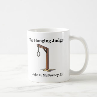 Der hängende Richter Kaffeetasse