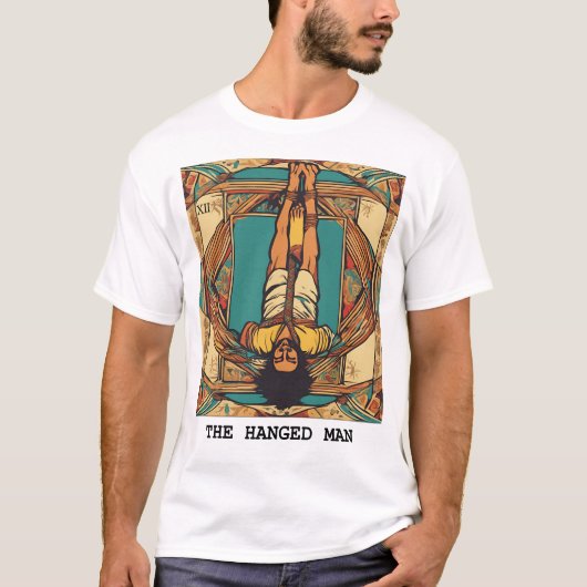 DER HANGTE MANN - TAROT CARD T-Shirt (Vorderseite)