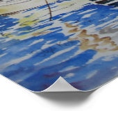 Der Harbourmaster, Aberaeron Poster (Ecke)