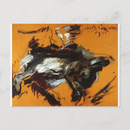 Der Hare von Lovis Corinth Postkarte (Vorderseite)