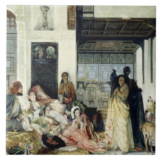 Der Harem Fliese (Vorderseite)