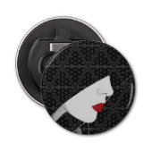 Der Harem-Frauen-u. Muster-magnetische Flaschenöffner (Vorderseite)