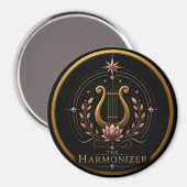 Der Harmonisierer Libra-Archetyp-Kreis-Magnet Magnet (Vorderseite/Rückseite)