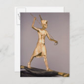 Der Harpooner aus dem Grab von Tutankhamun Postkarte (Vorne/Hinten)