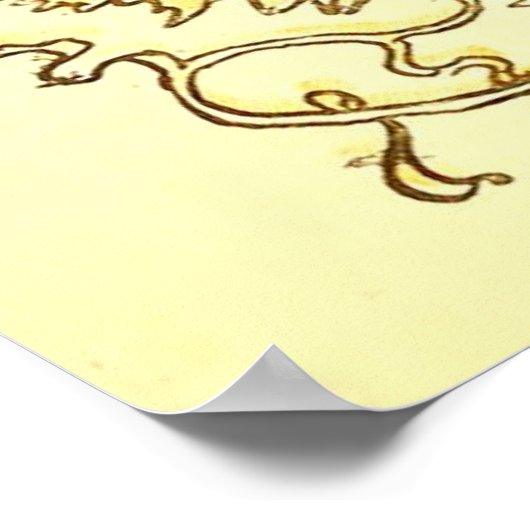 Der Hart und der Weinkranz Poster (Ecke)