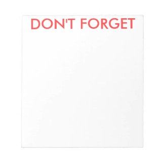 Der harte Notepad Notizblock