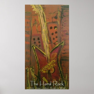DER HARTE ROCK POSTER