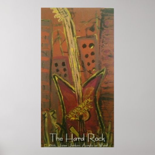 DER HARTE ROCK POSTER (Vorne)