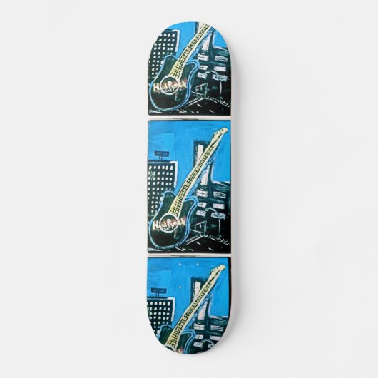 DER HARTE ROCK SKATEBOARD (Vorderseite)
