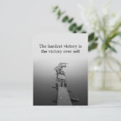 Der härteste Sieg Postkarte (Stehend Vorderseite)