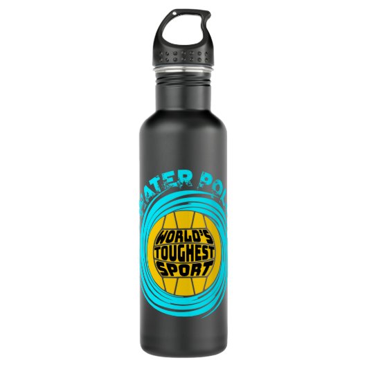 Der härteste Sport der Welt Edelstahlflasche (Vorderseite)