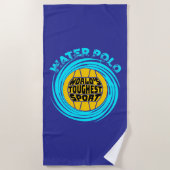 Der härteste Sport der Welt Strandtuch (Vorderseite)