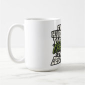 Der härteste Teil ist immer der Anfang Kaffeetasse (Links)