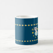 Der Hase auf der Erde Kaffeetasse (Mittel)