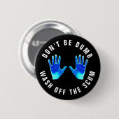 Der Hase-Hand-Waschstopp Button (Vorne & Hinten)