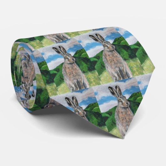 Der Hase Krawatte (Gerollt)